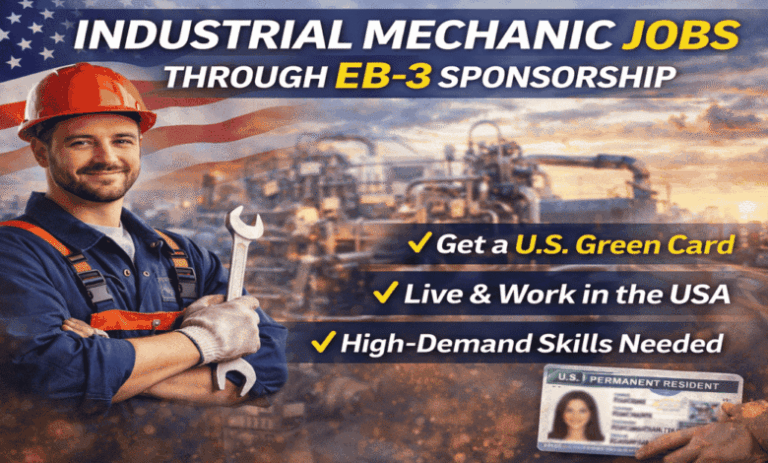 Earn $70,000/Year as a Skilled Mechanic in the USA With Visa Sponsorship